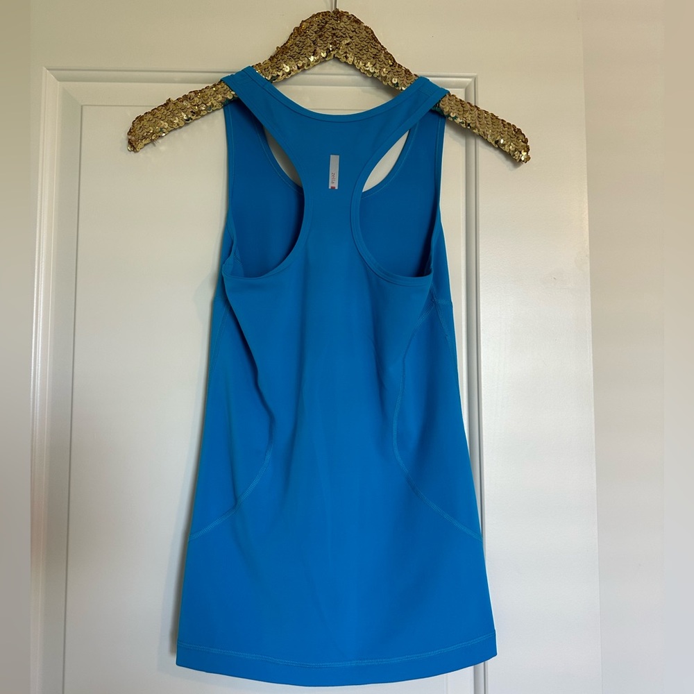 Zella athletic tank top. Blue. Size xs - Picture 3 of 6